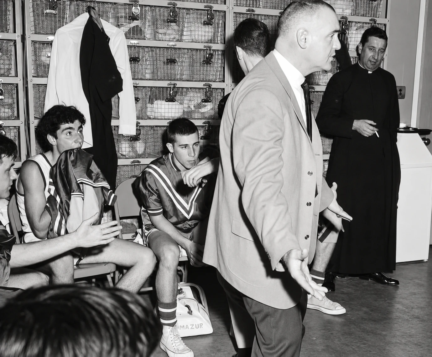 Baloncesto: en los vestuarios