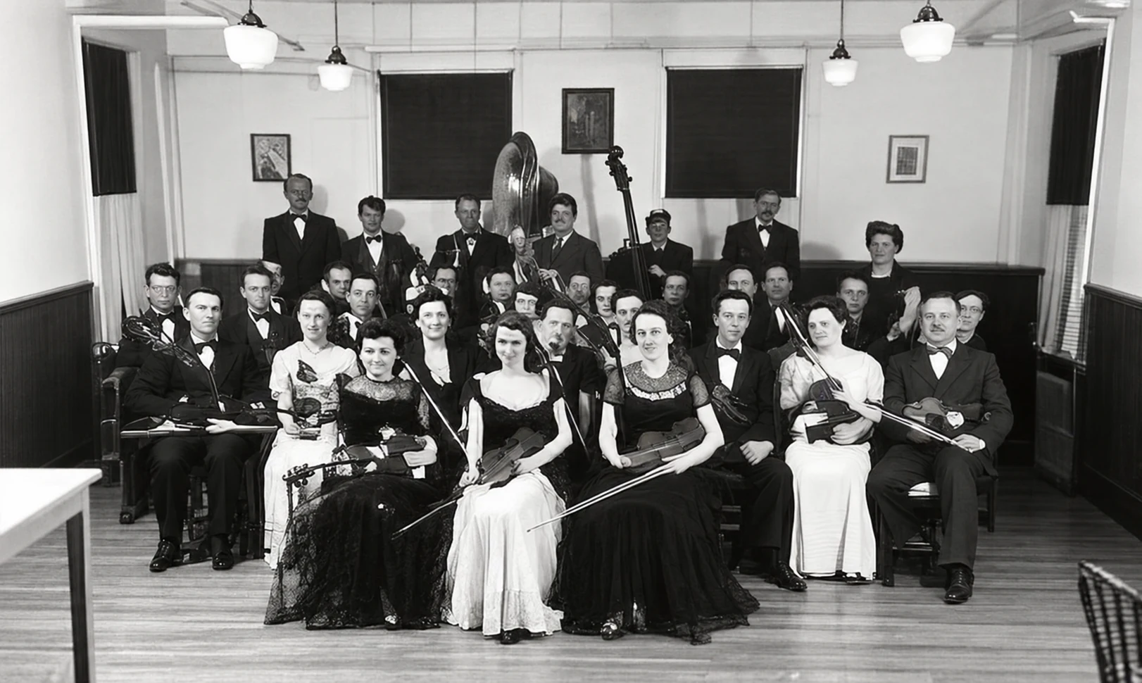 Orchestre dans le premier collège