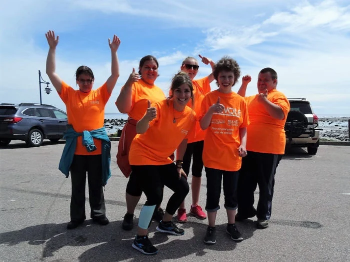 Social outreach activity at Baie-Comeau Church