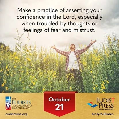 Image for October 21: confidence in the Lord
